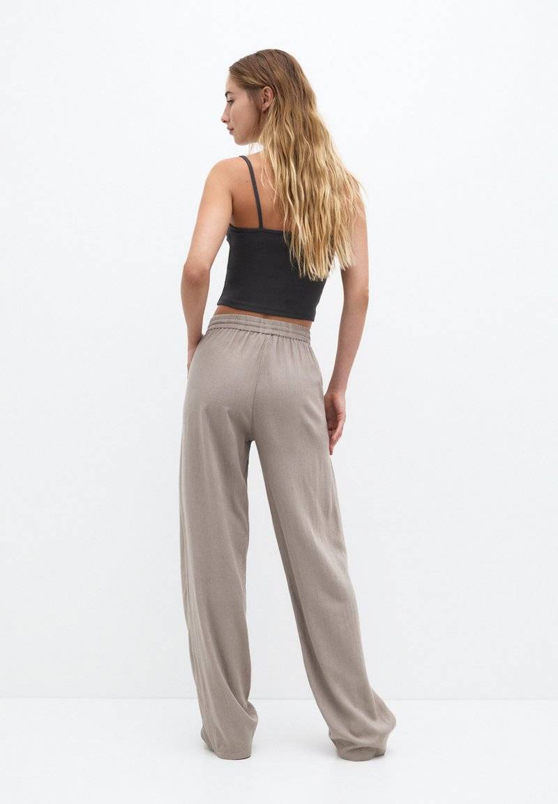 PULL&BEAR PULL&BEAR Trousers - stone Sonderangebot der Fabrik