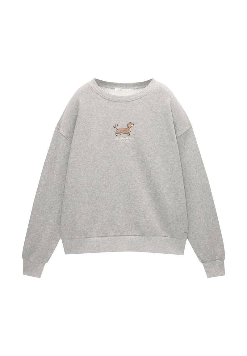 PULL&BEAR PULL&BEAR DOG - Sweatshirt - grey Bis zu 55% Rabatt