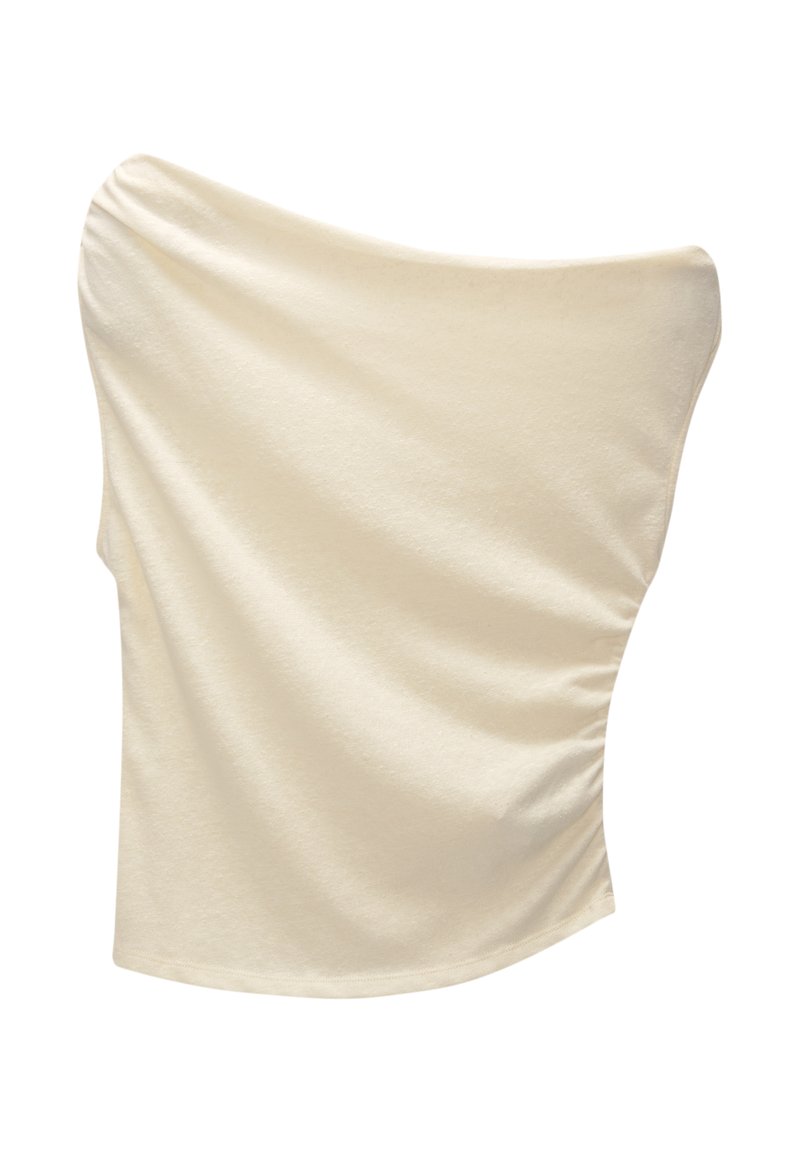 PULL&BEAR PULL&BEAR ASYMMETRIC RUSTIC - Top - beige Discount Store für neue Produkte