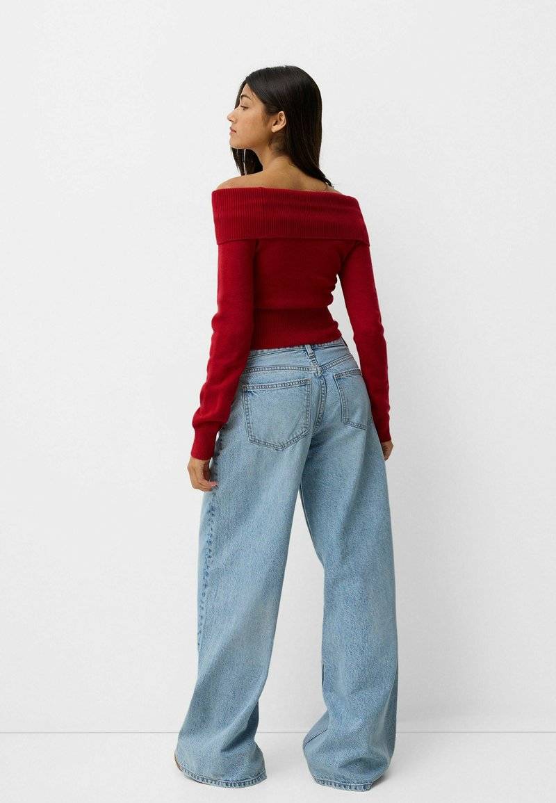Bershka Bershka Jumper - red Fabrikladen