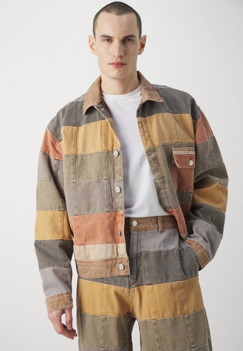 Les Benjamins Les Benjamins UNISEX - Denim jacket - brown Im Verkauf