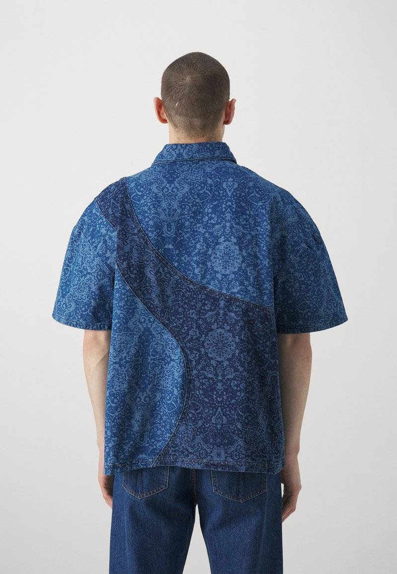 Les Benjamins Les Benjamins TEE UNISEX - Button-down blouse - blue 50% Rabatt für begrenzte Zeit