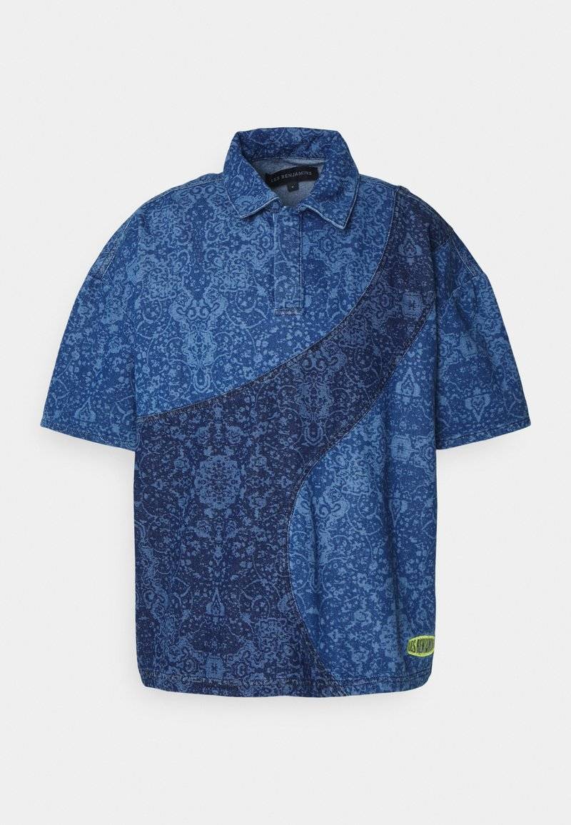 Les Benjamins Les Benjamins TEE UNISEX - Button-down blouse - blue 50% Rabatt für begrenzte Zeit
