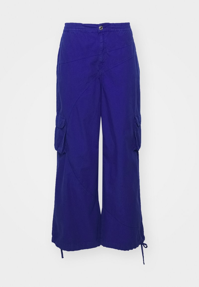 Les Benjamins Les Benjamins PANT UNISEX - Cargo trousers - blue Angebote