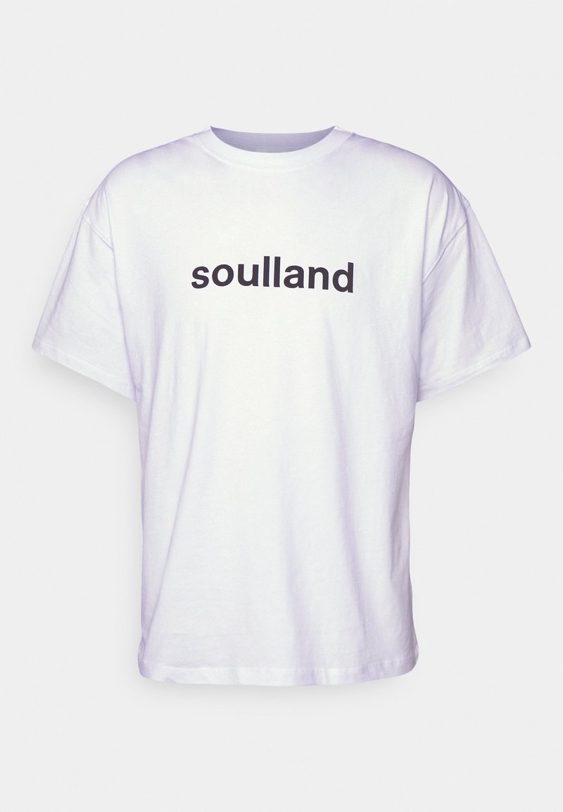 Soulland Soulland OCEAN UNISEX - Print T-shirt - white Fabrikverkauf