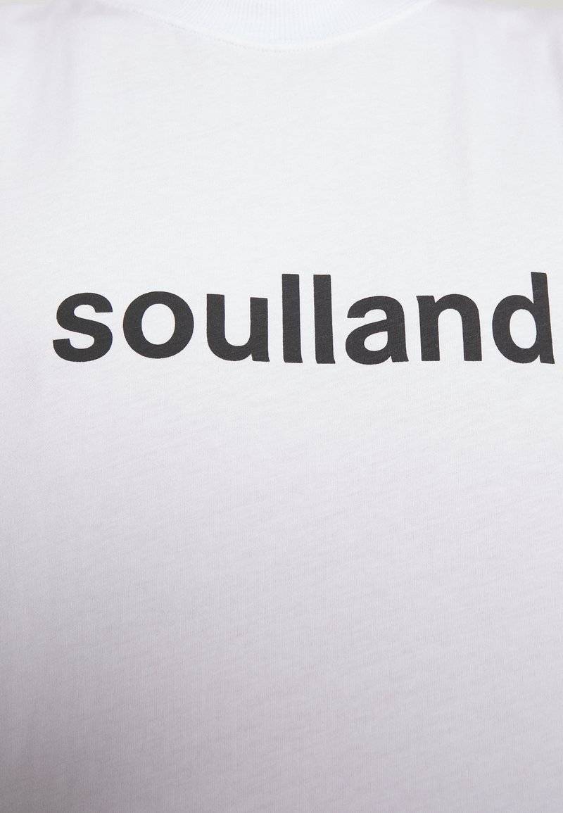 Soulland Soulland OCEAN UNISEX - Print T-shirt - white Fabrikverkauf