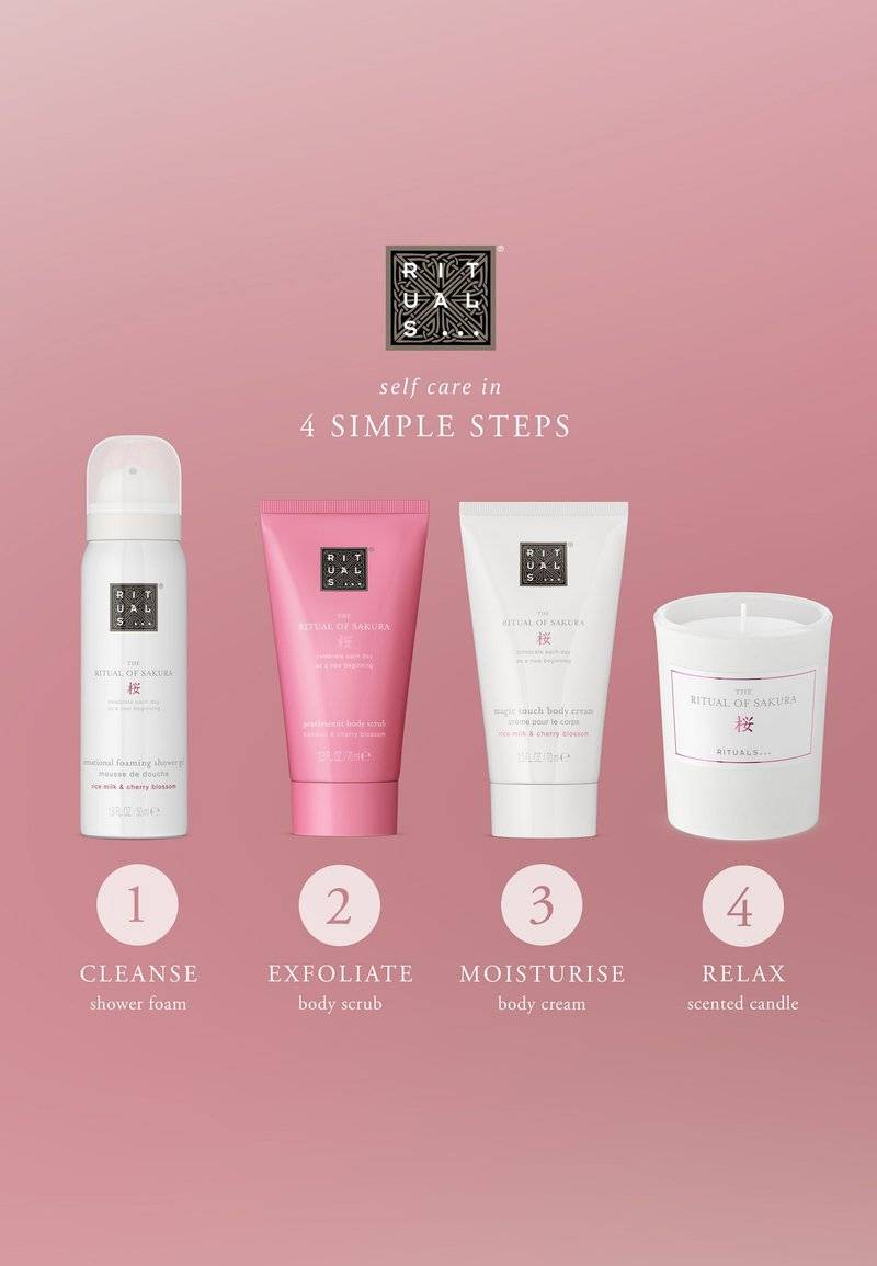 Rituals Rituals FOAMING SHOWER GEL TRAVEL SIZE THE RITUAL OF SAKURA - FLORAL - CHERRY BLOSSOM & RICE MILK - Shower gel Osterangebot