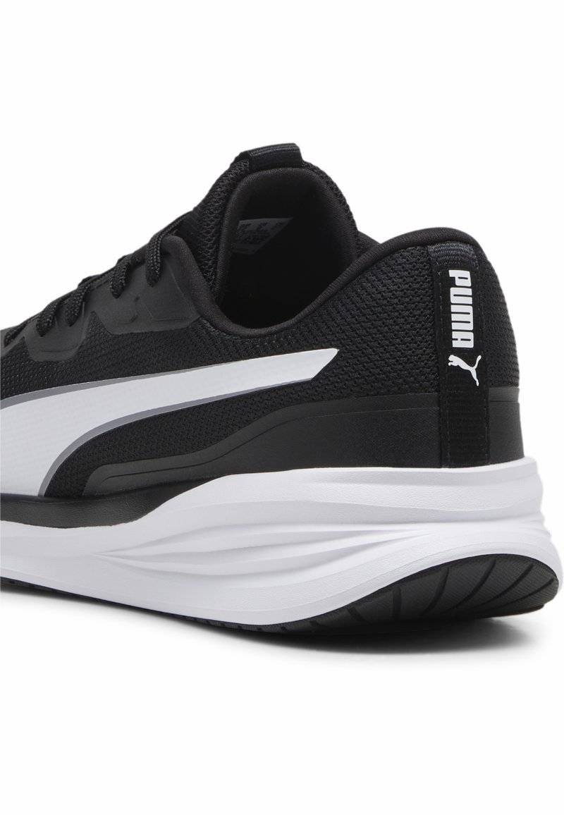 Puma Puma NIGHT RUNNER - Stability running shoes - black white Outlet