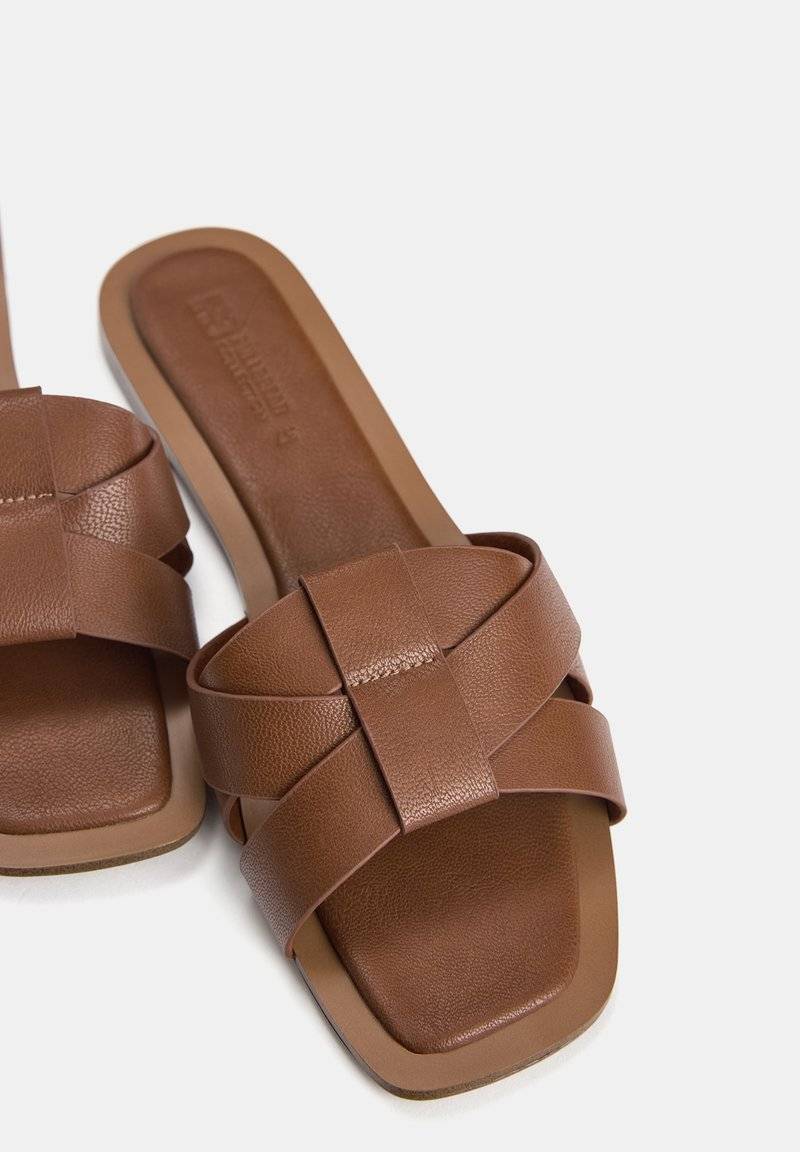 PULL&BEAR PULL&BEAR FLAT - Mules - brown Flash Sale