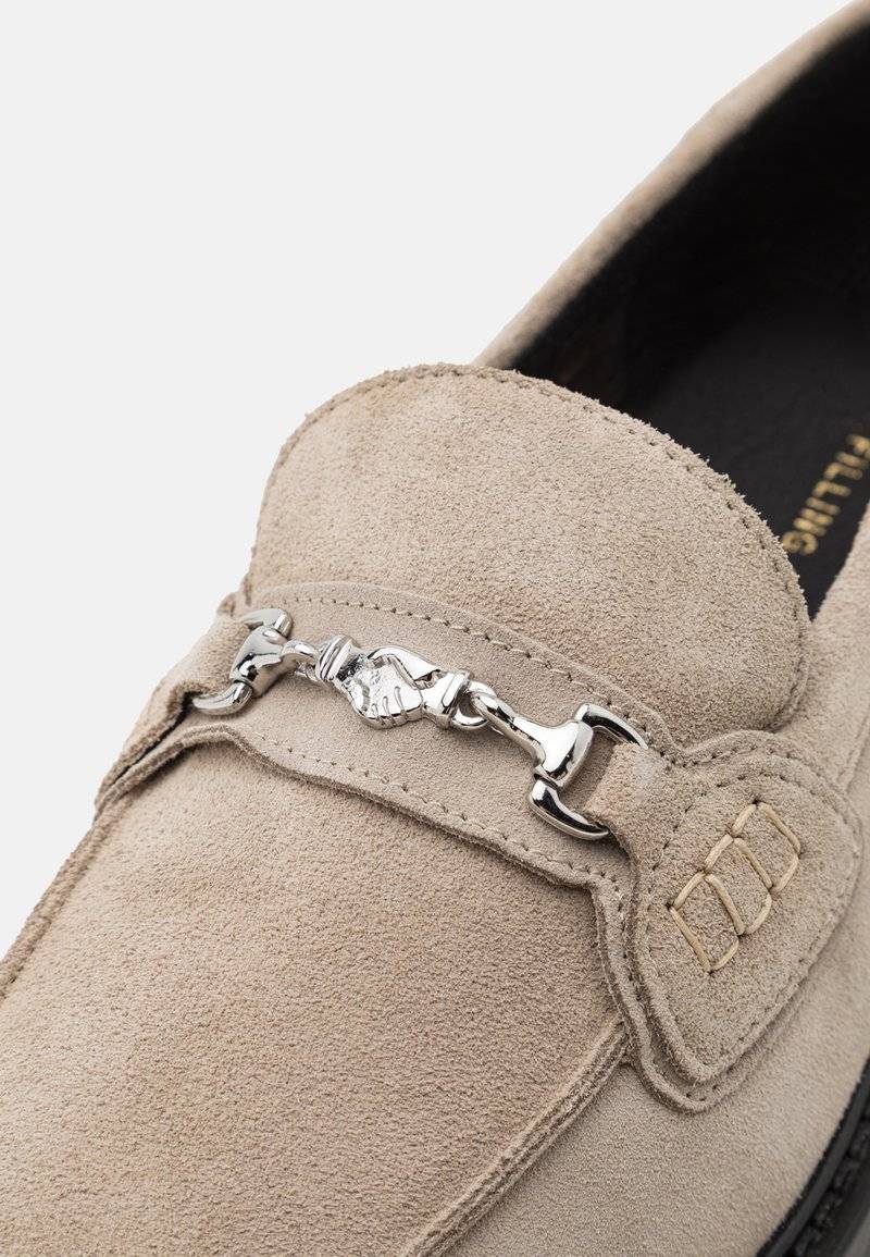 Filling Pieces Filling Pieces LOAFER UNISEX - Slip-ons - taupe Große Rabatte