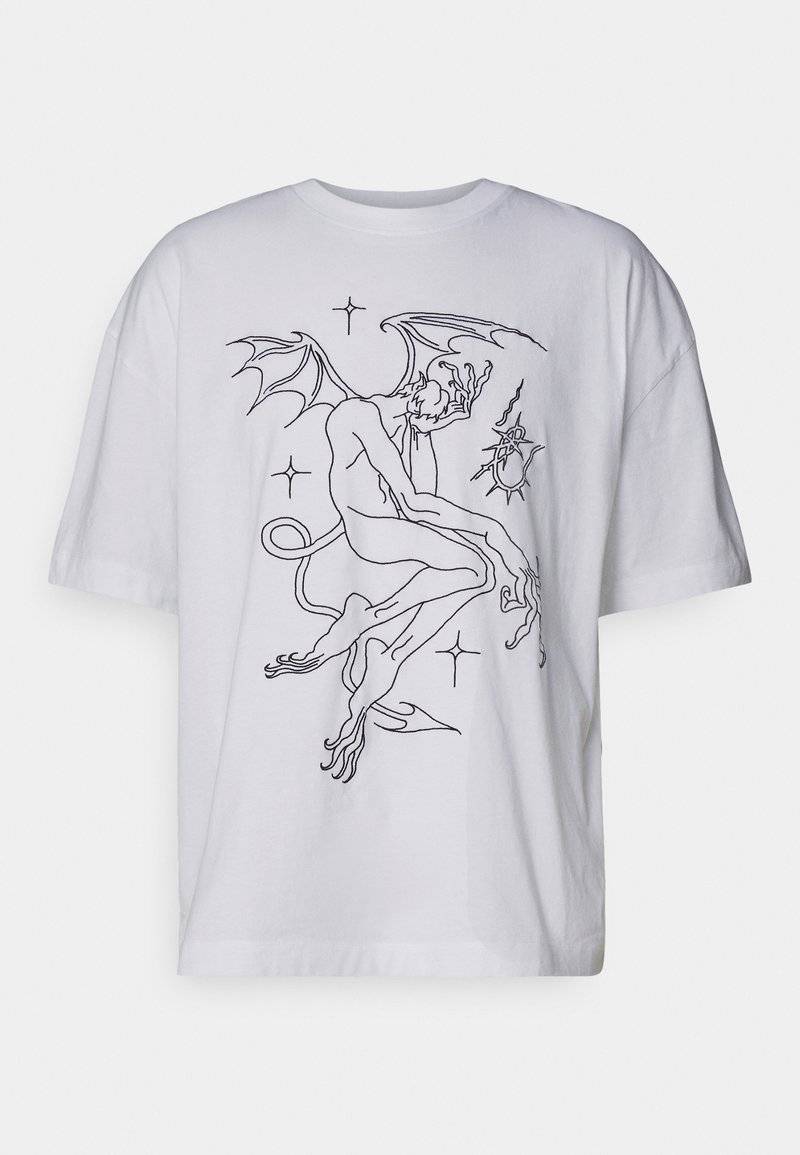 Études Études SPIRIT GUARDIAN UNISEX - Print T-shirt - white Kauf eins, bekomm eins gratis