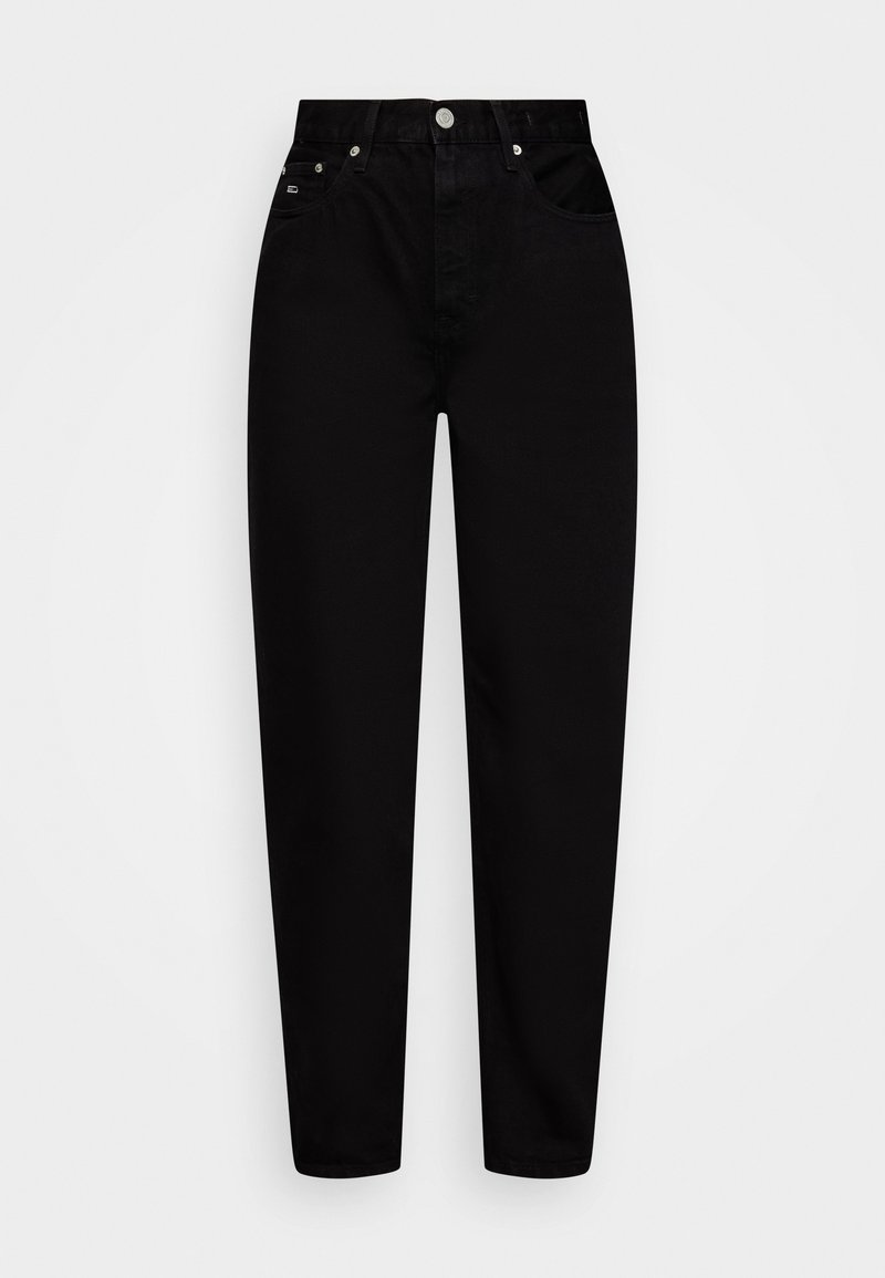Tommy Jeans Tommy Jeans MOM ULTRA HIGH RISE JEAN TAPERED - Relaxed fit jeans - denim black Begrenzte Freigabe