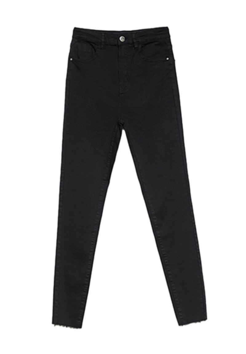 Stradivarius Stradivarius MIT SUPERHOHEM - Jeans Skinny Fit - black Letzte 3 Tage