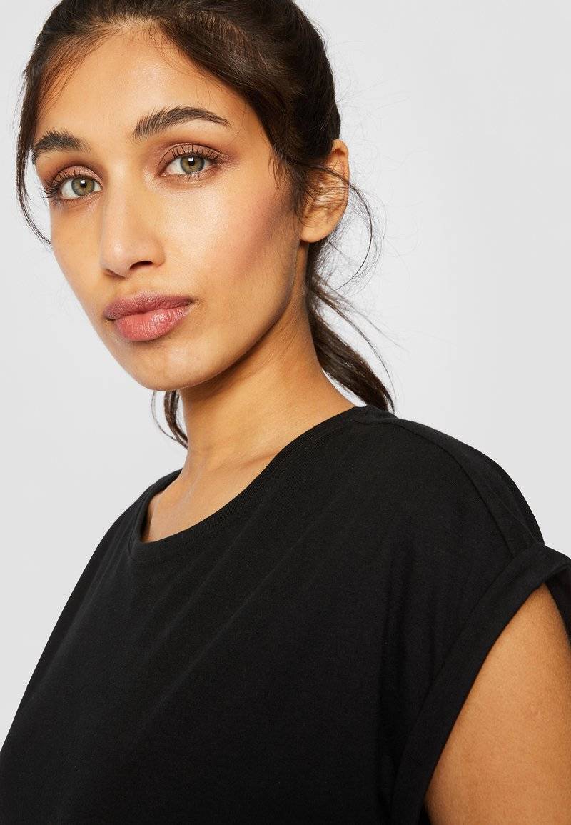 Urban Classics Urban Classics EXTENDED SHOULDER - Basic T-shirt - black Letzte 2 Tage