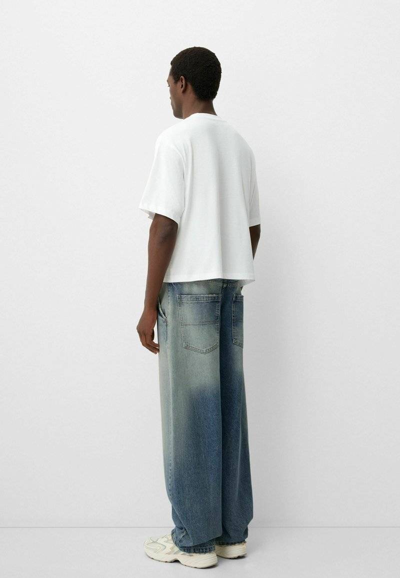 Bershka Bershka Relaxed fit jeans - blue grey Fabrikladen