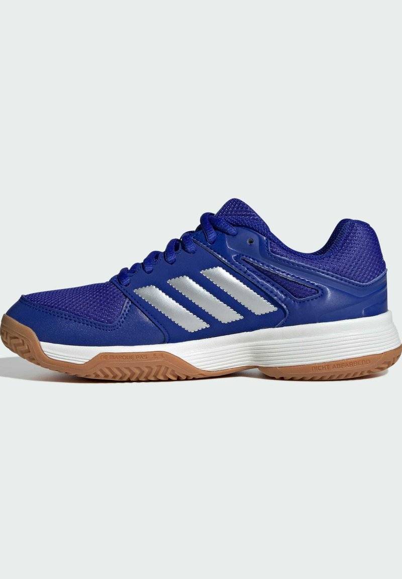 adidas Performance adidas Performance SPEEDCOURT INDOOR KIDS - Stability running shoes - lucid blue silver metallic gum Online