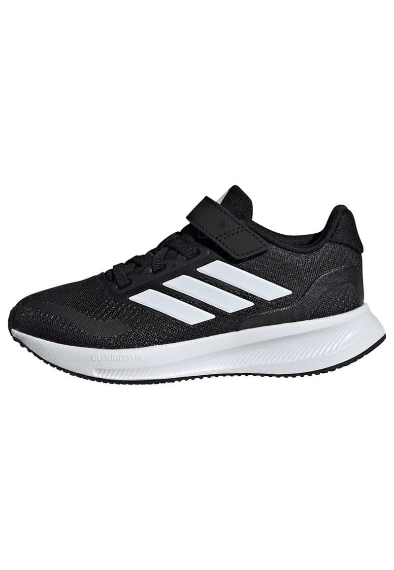 adidas Performance adidas Performance RUNFALCON 5 UNISEX - Neutral running shoes - core black cloud white cloud white Tiefpreis