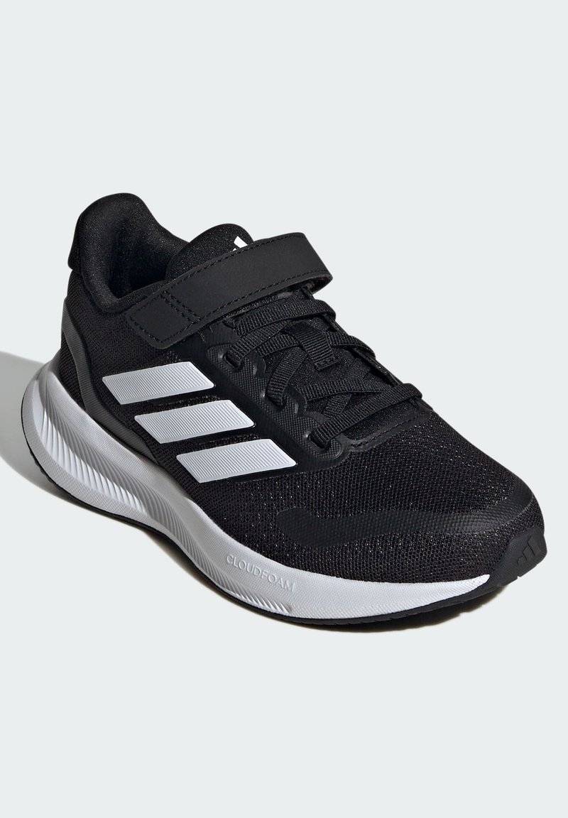 adidas Performance adidas Performance RUNFALCON 5 UNISEX - Neutral running shoes - core black cloud white cloud white Tiefpreis