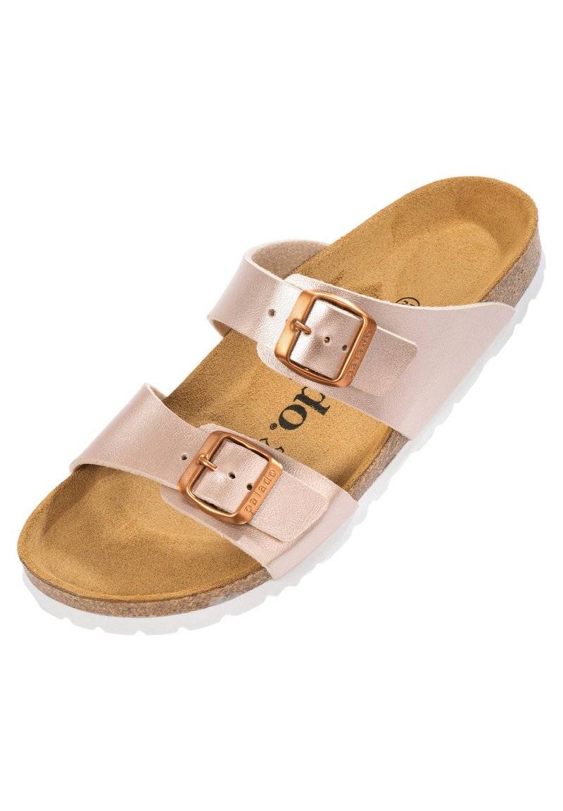 Palado Palado SAMOS PF - Mules - rose metallic Sonderangebot der Fabrik