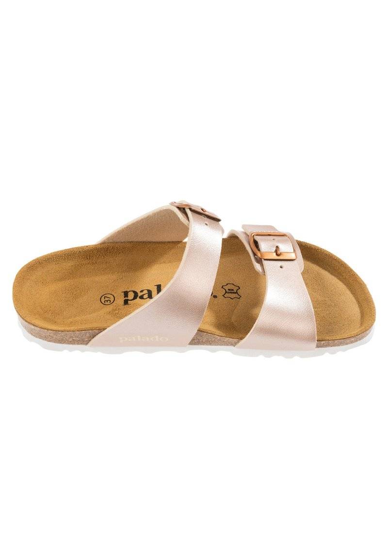 Palado Palado SAMOS PF - Mules - rose metallic Sonderangebot der Fabrik