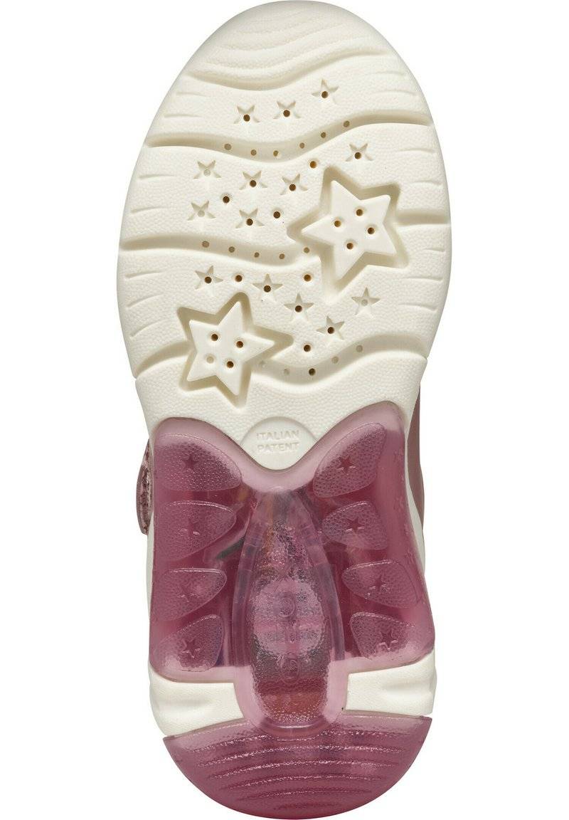 Geox Geox FADINLIGHT LIGHT UP - Baby shoes - old rose Nur noch ein Tag übrig