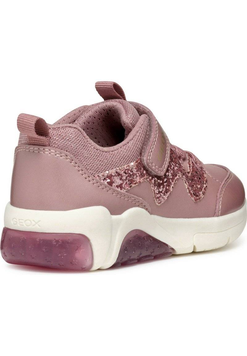 Geox Geox FADINLIGHT LIGHT UP - Baby shoes - old rose Nur noch ein Tag übrig