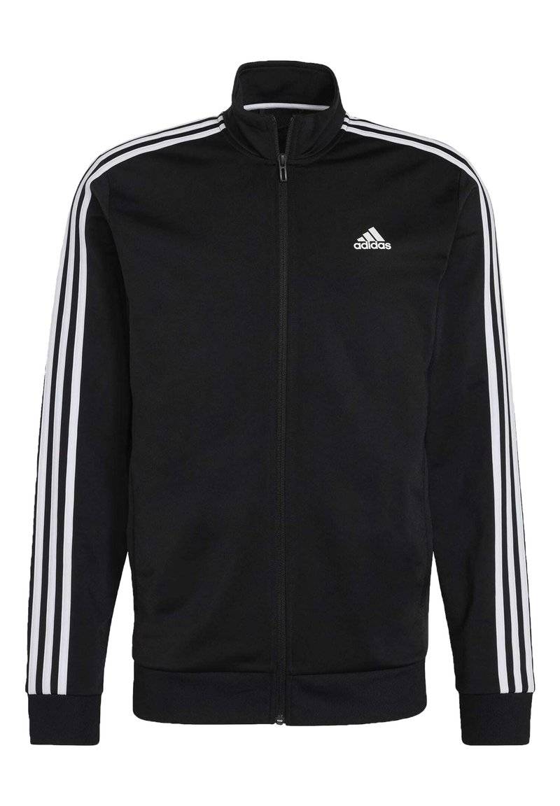 adidas Sportswear adidas Sportswear ESSENTIALS WARM-UP REGULAR 3-STRIPES - Training jacket - black Zeitlich begrenztes Angebot