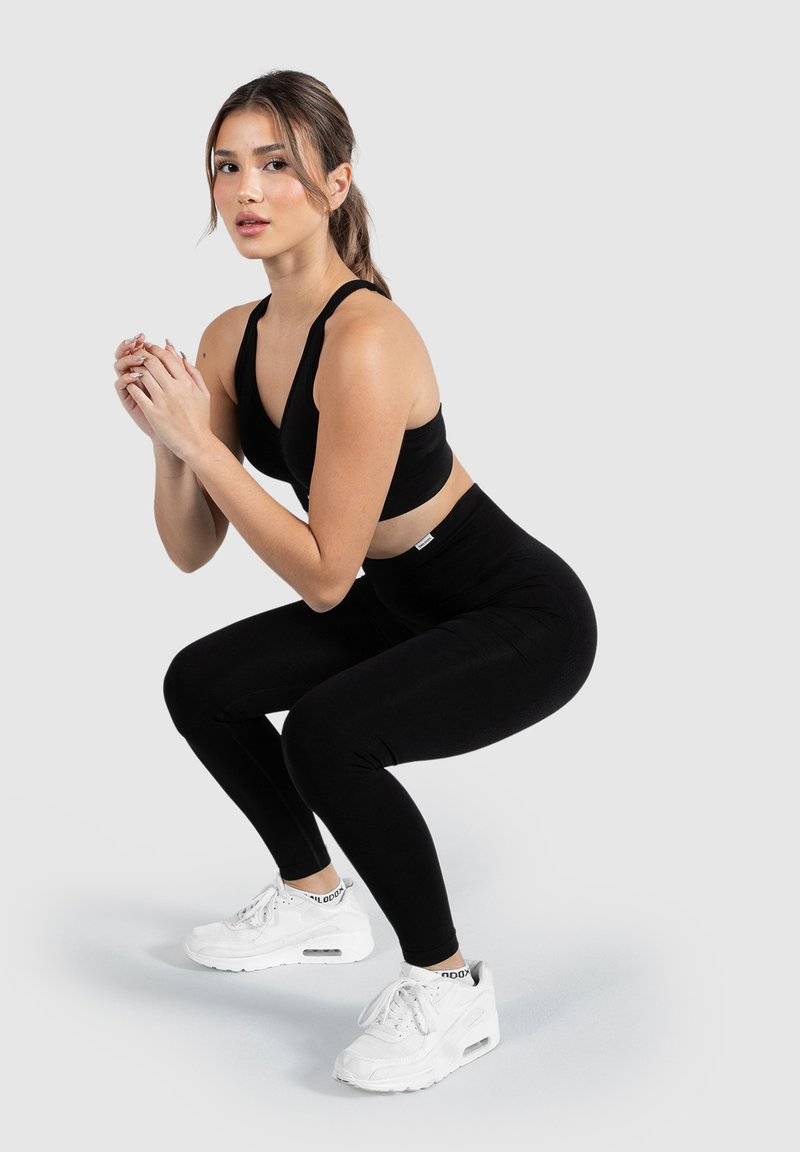 Smilodox Smilodox AMAZE SCRUNCH - Leggings - schwarz Blitzangebot