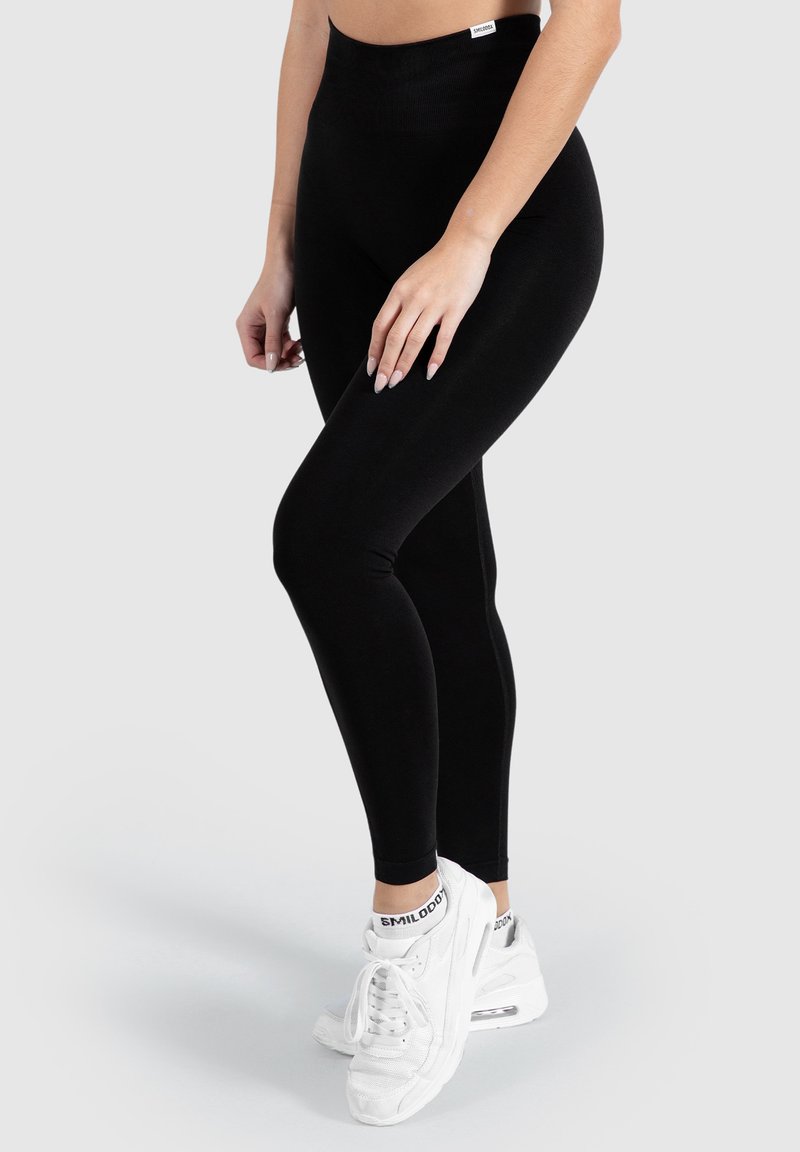 Smilodox Smilodox AMAZE SCRUNCH - Leggings - schwarz Blitzangebot