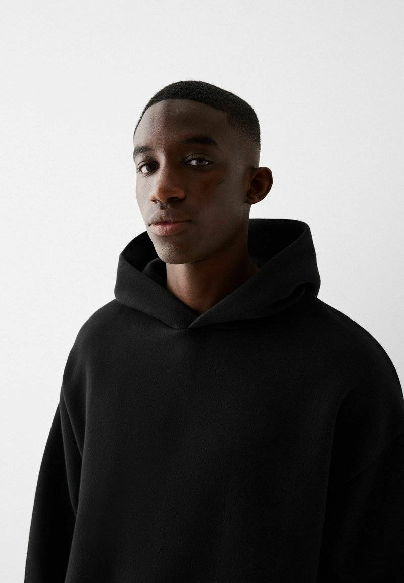 Bershka Bershka Sweatshirt - black denim Super Sparpreis