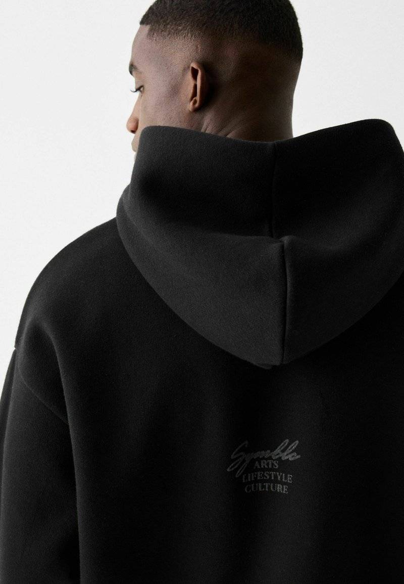 Bershka Bershka Sweatshirt - black denim Super Sparpreis