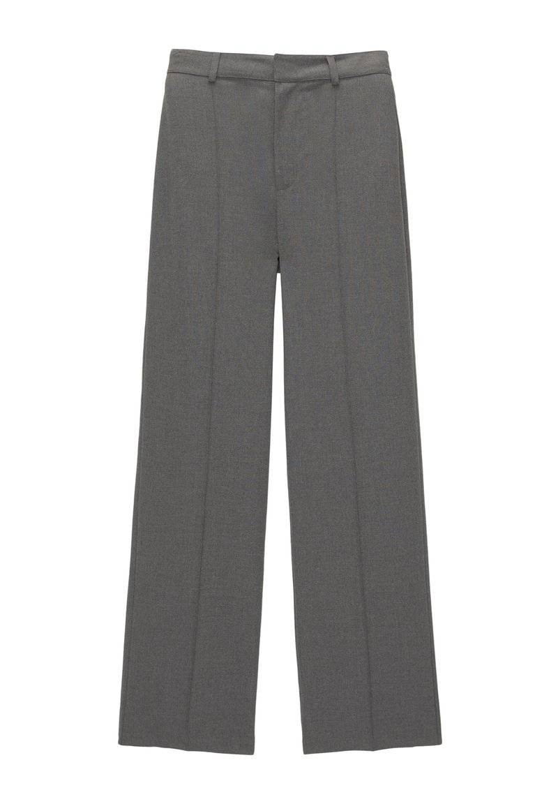 PULL&BEAR PULL&BEAR SMART SEAMED - Trousers - grey Black Friday Preise
