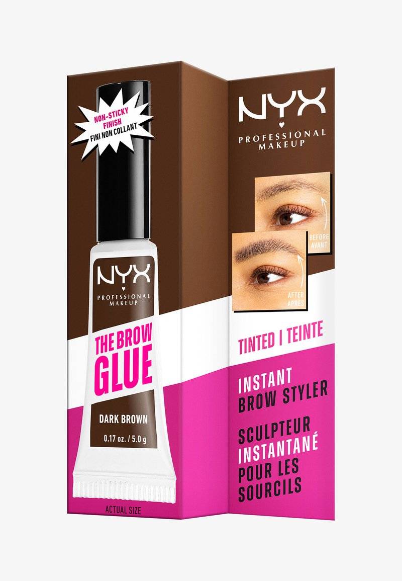 NYX Professional Makeup NYX Professional Makeup THE BROW GLUE INSTANT STYLER - Eyebrow gel - Cool Brown Auslauf