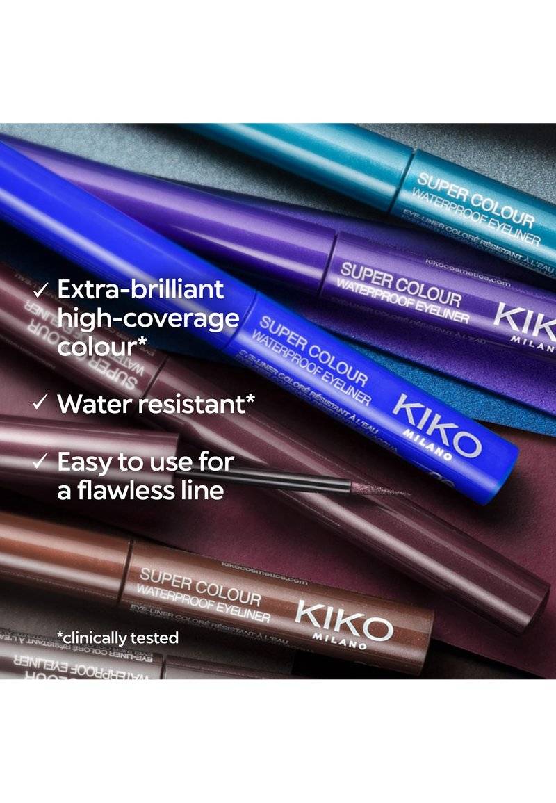 KIKO Milano KIKO Milano SUPER COLOUR WATERPROOF EYELINER - Eyeliner - 07 burgundy Hotsell