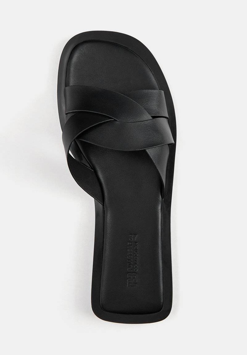 PULL&BEAR PULL&BEAR CRISSCROSS - Mules - black Vatertagsangebot