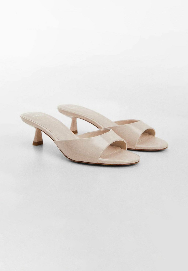 Mango Mango LOW - Heeled mules - nude Valentinstagsangebot