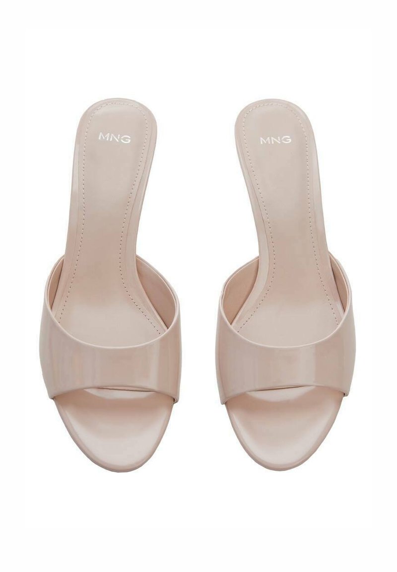 Mango Mango LOW - Heeled mules - nude Valentinstagsangebot