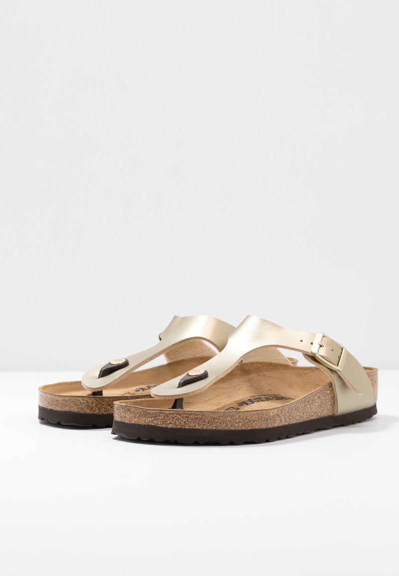 Birkenstock Birkenstock GIZEH BF REGULAR - Slippers - gold Jubiläumsangebot