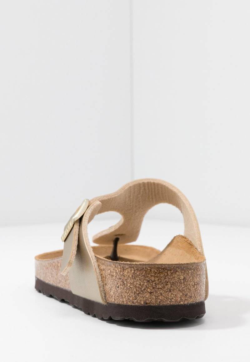 Birkenstock Birkenstock GIZEH BF REGULAR - Slippers - gold Jubiläumsangebot