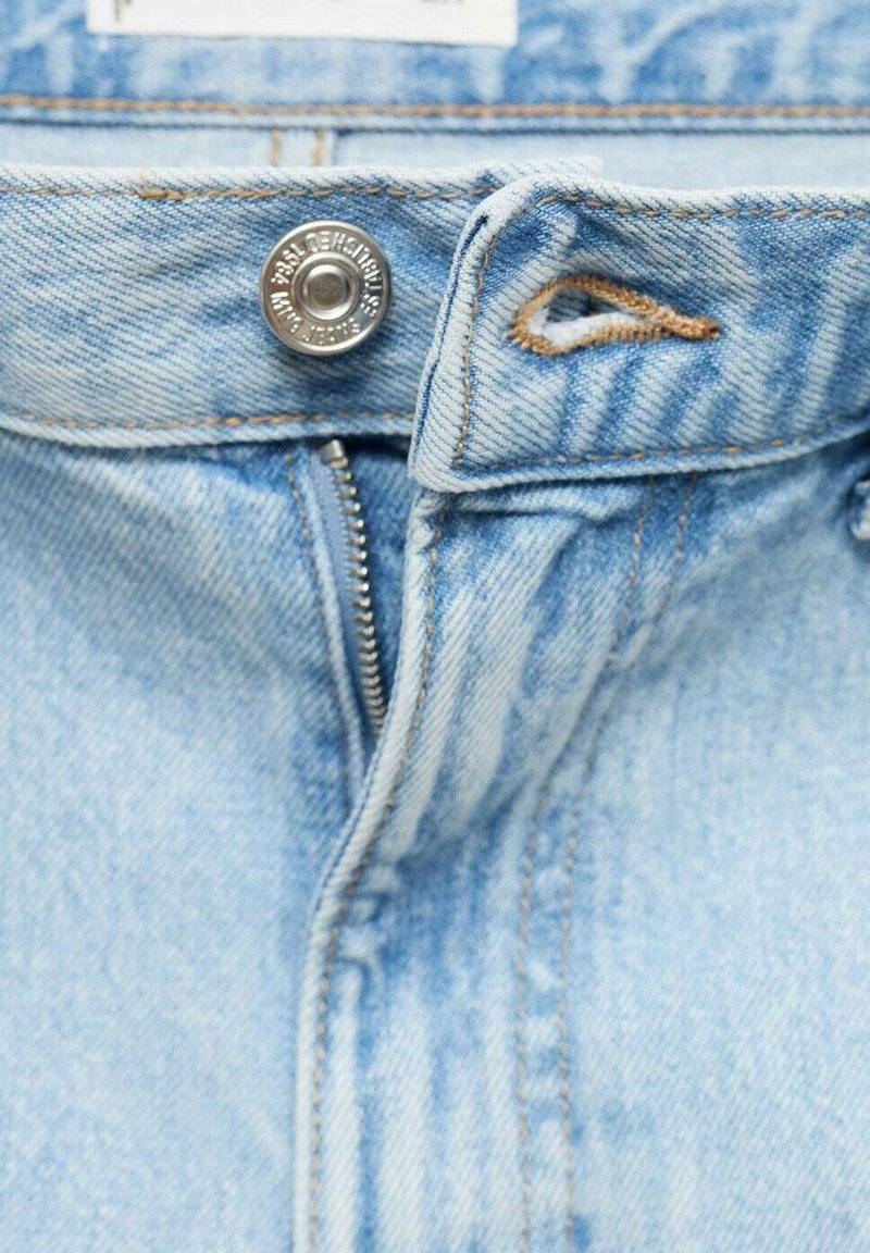 Mango Mango Denim shorts - light blue 50% Rabatt mit kostenlosem Versand