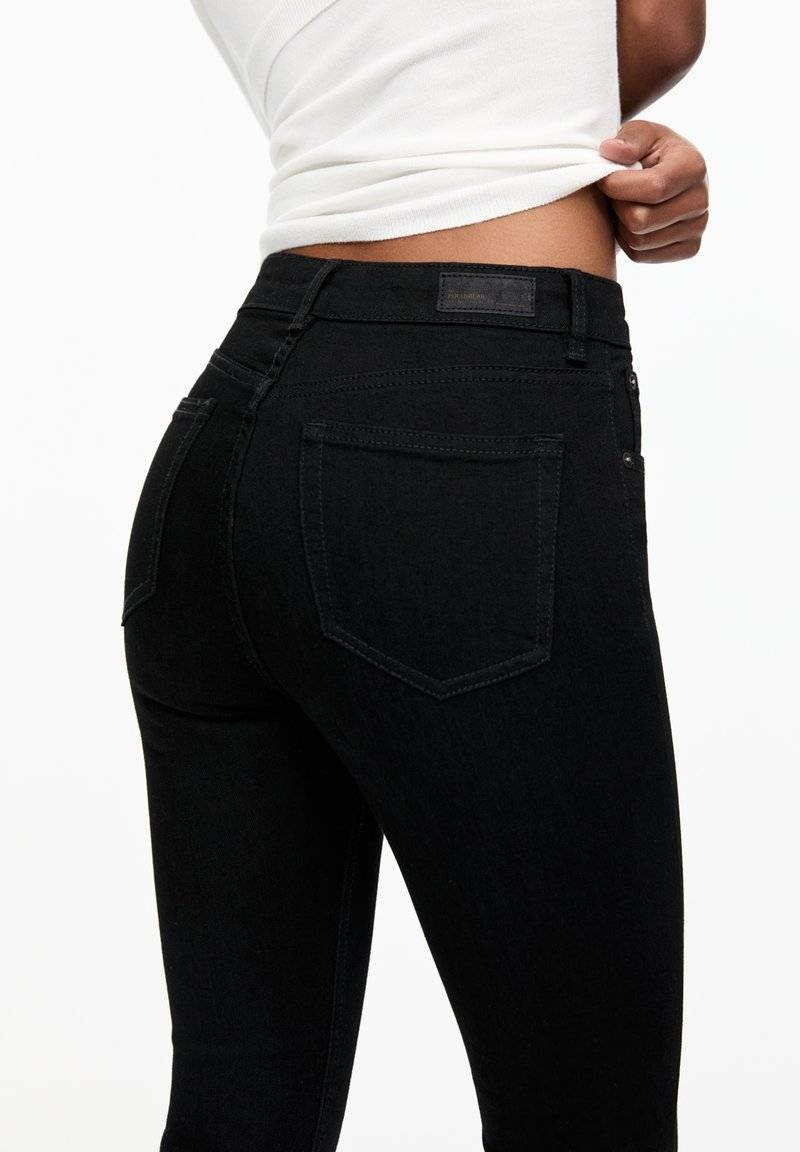 PULL&BEAR PULL&BEAR MID-RISE - Jeans Skinny Fit - black Günstiger Verkauf