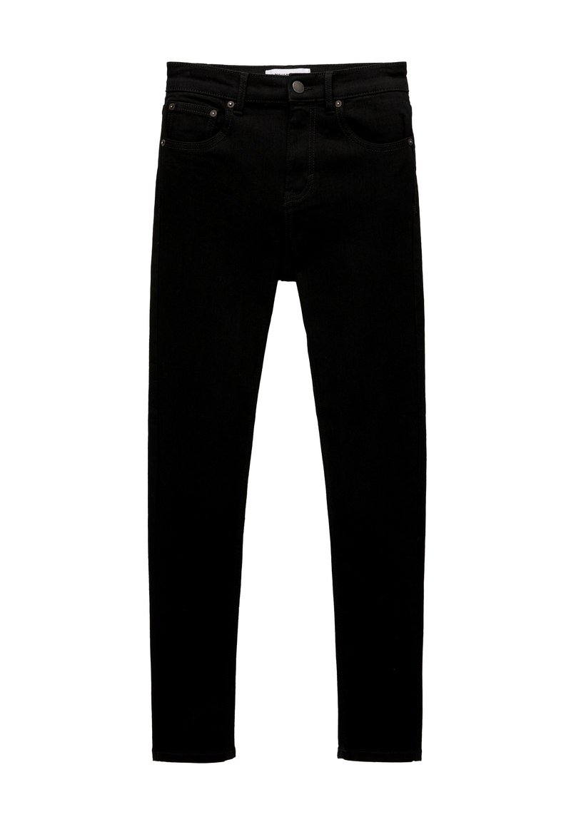 PULL&BEAR PULL&BEAR MID-RISE - Jeans Skinny Fit - black Günstiger Verkauf