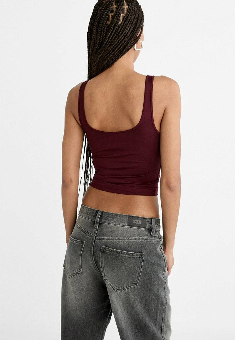 Stradivarius Stradivarius BAGGY JEANS 07356280 - Relaxed fit jeans - dark grey Fabrikverkauf