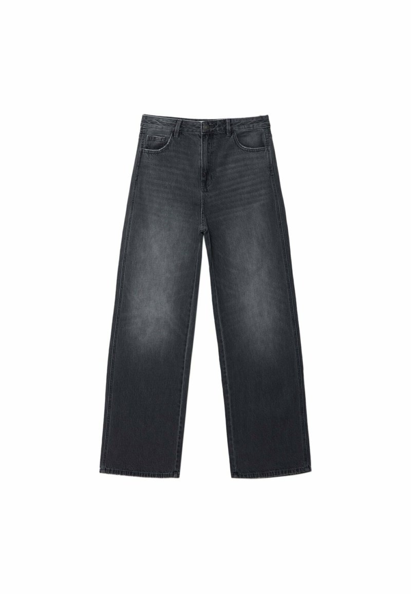 Stradivarius Stradivarius BAGGY JEANS 07356280 - Relaxed fit jeans - dark grey Fabrikverkauf
