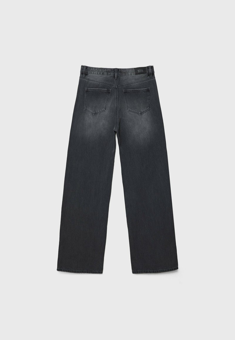 Stradivarius Stradivarius BAGGY JEANS 07356280 - Relaxed fit jeans - dark grey Fabrikverkauf
