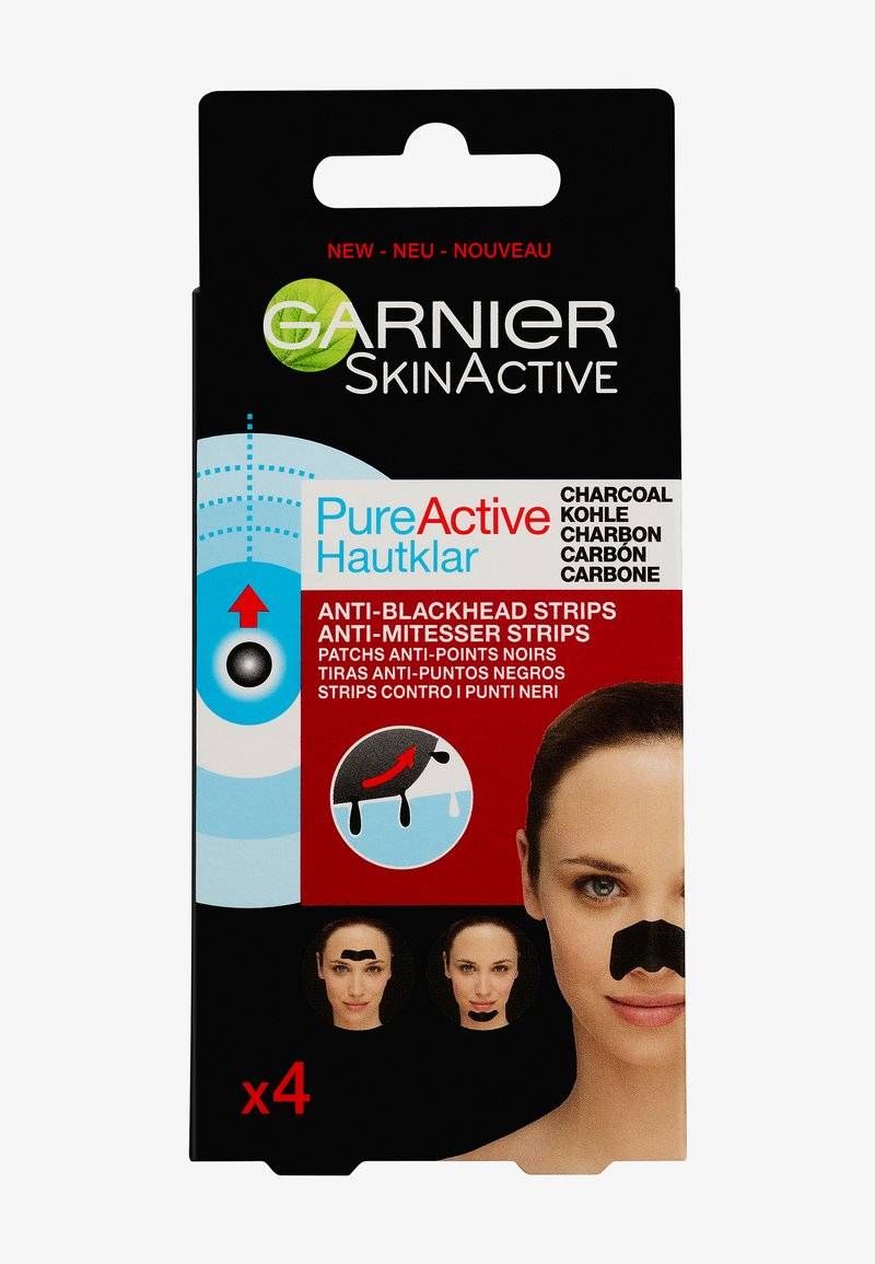 Garnier Garnier SKIN CLEAR CHARCOAL NOSE STRIPS - Face mask Lagerräumung