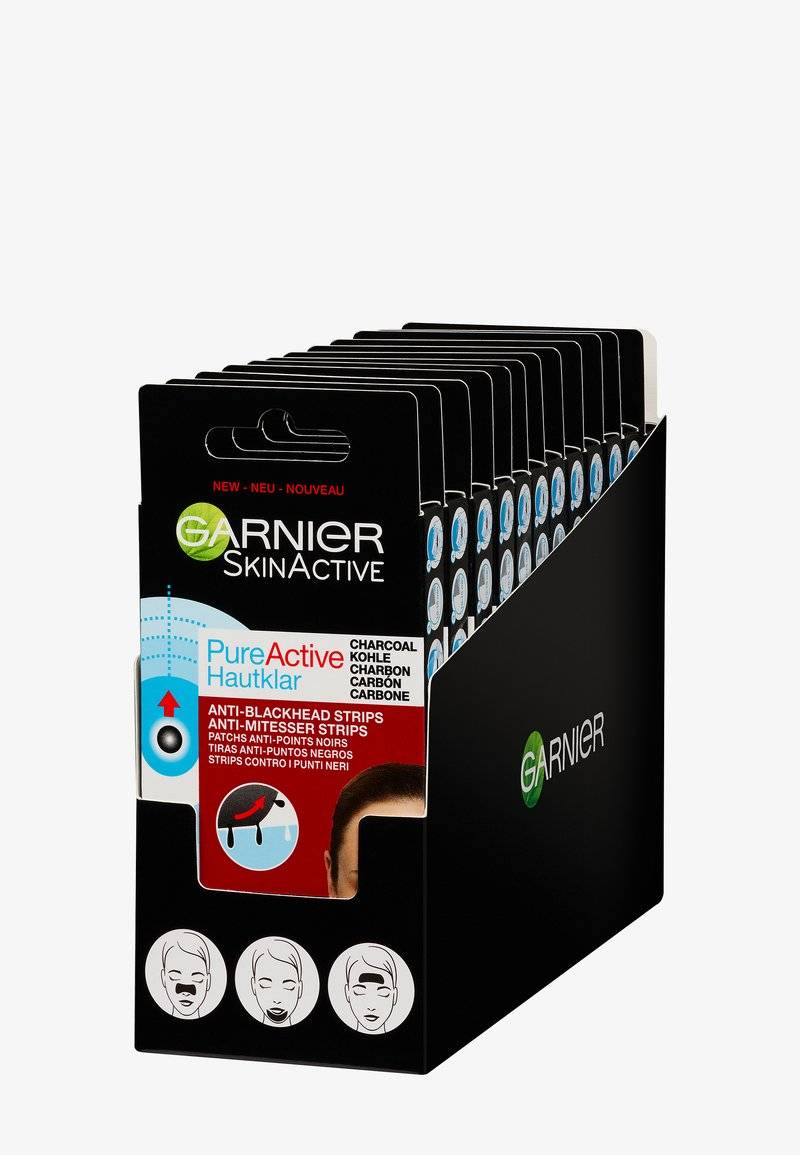 Garnier Garnier SKIN CLEAR CHARCOAL NOSE STRIPS - Face mask Lagerräumung
