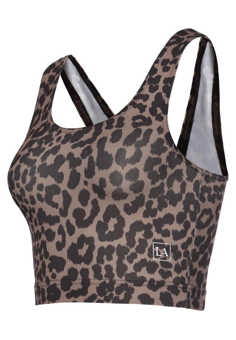 LASCANA Active LASCANA Active ACTIVE - Top - nougat leo Bis zu 50% Rabatt