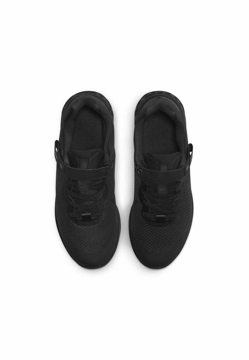 Nike Performance Nike Performance NIKE REVOLUTION 6 FLYEASE (GS - Neutral running shoes - black dark smoke grey black Bis zu 60% Rabatt