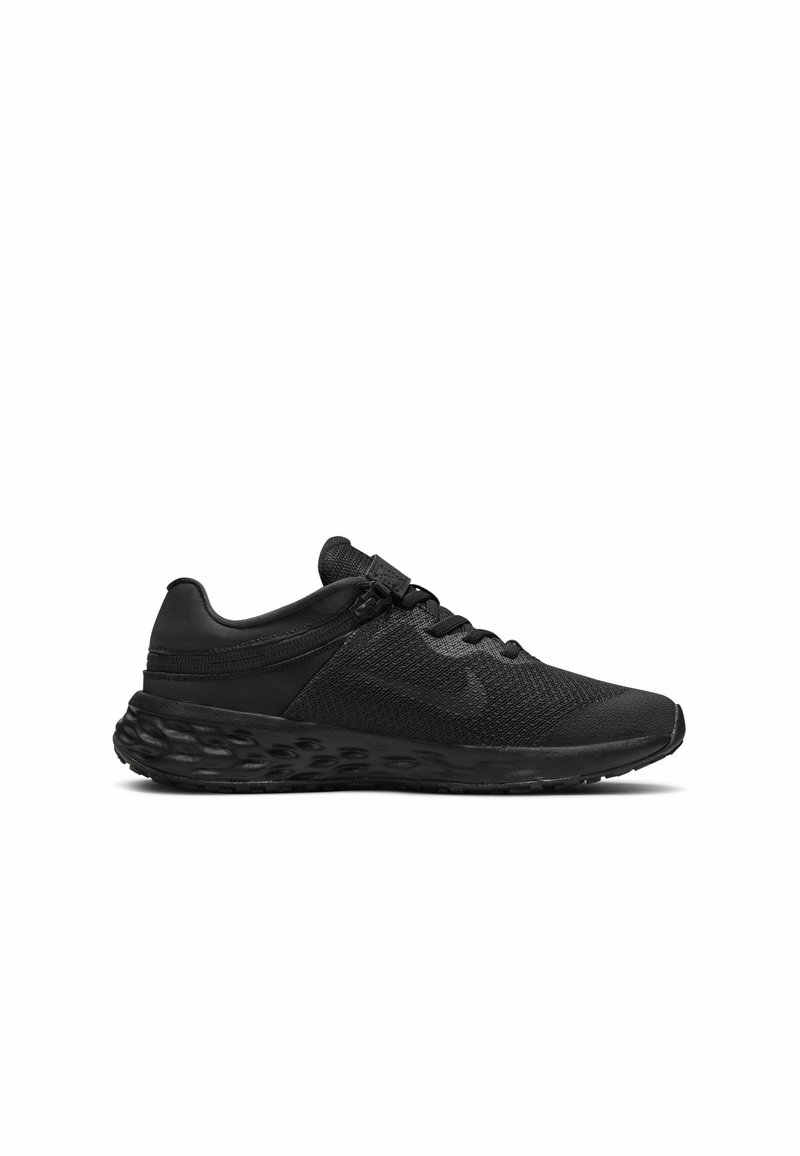 Nike Performance Nike Performance NIKE REVOLUTION 6 FLYEASE (GS - Neutral running shoes - black dark smoke grey black Bis zu 60% Rabatt